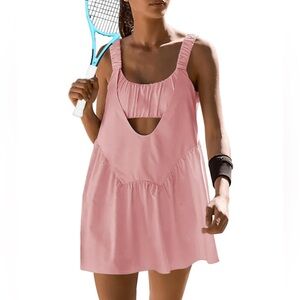 Pink Sleeveless Tennis Dress (Like New)